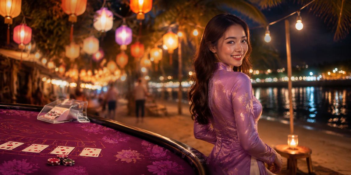 Không khí cá cược sôi động tại sảnh baccarat ban đêm ở Huế