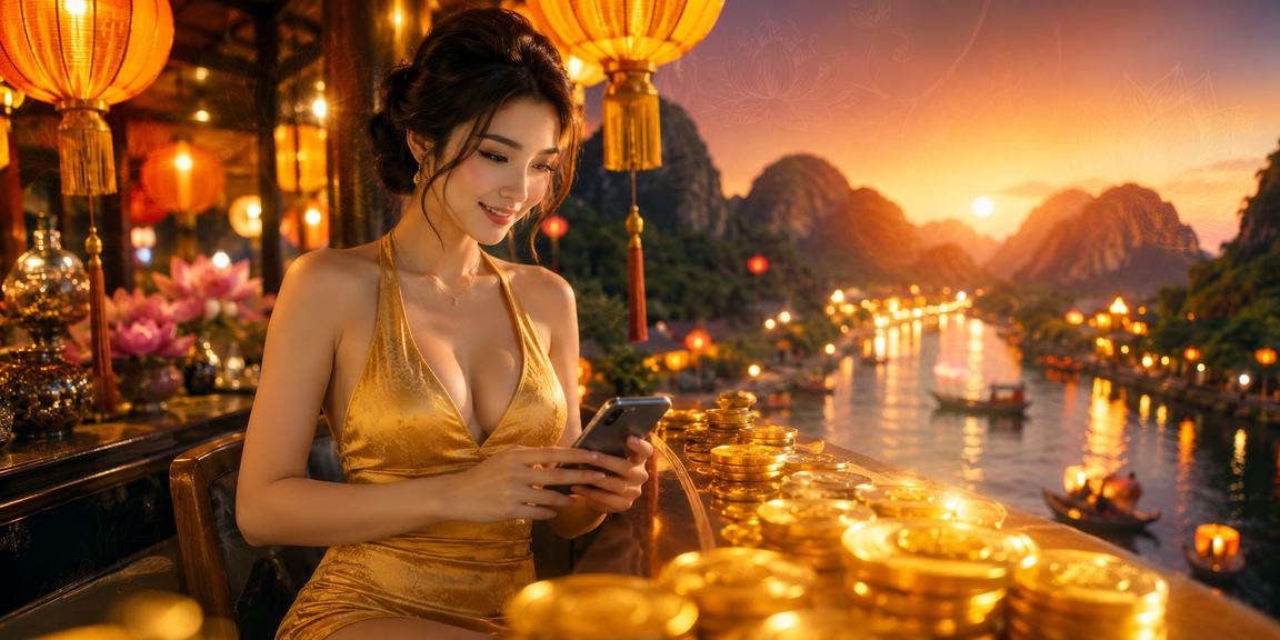 Người dùng tại Ninh Bình thực hiện nạp tiền qua điện thoại tại chợ đêm để cá cược thể thao